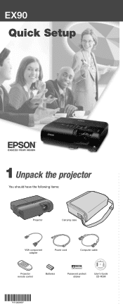 Epson EX90 Start Here