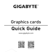 Gigabyte Radeon RX 7900 XT 20G QUICK GUIDE