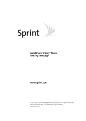 Samsung SPH-A960 User Manual (user Manual) (ver.d11) (English)