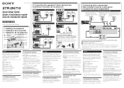 Sony STR-DH710 Quick Setup Guide