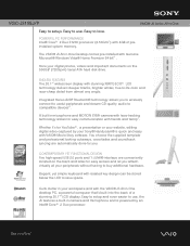 Sony VGC-JS155J/P Marketing Specifications (VGC-JS155J/P)