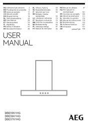 AEG DBE5961HG User Manual