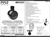 Pyle PLMRWB858LE Instruction Manual