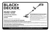 Black & Decker LST136B Instruction Manual