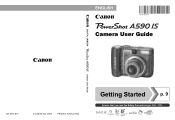 Canon 2462B001 PowerShot A590 IS Camera User Guide