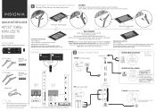 Insignia NS-55D420NA20 Quick Setup Guide