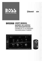 Boss Audio BV9395B User Manual
