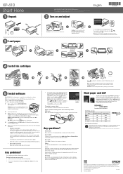 Epson XP-410 Manual