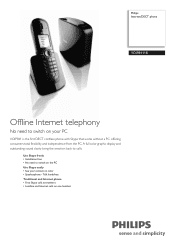 Philips VOIP8411B Leaflet