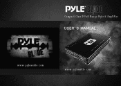 Pyle PLBA330FRD PLBA430FRD Manual 1