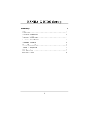 Biostar K8NHA GRAND K8NHA Grand BIOS setup guide