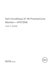 Dell UP2720Q Users Guide