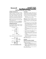 Honeywell 5820L Installation Guide