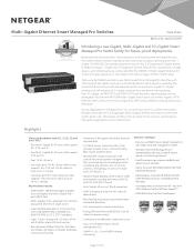 Netgear MS510TXPP Product Data Sheet