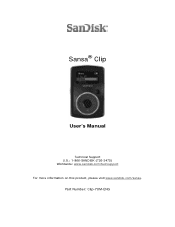 SanDisk SDMX11R-4096S-A70 User Manual