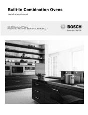 Bosch HBLP751UC Installation Instructions