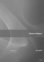 Fisher and Paykel OB30STEPX3 User Guide