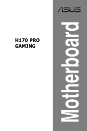 Asus H170 PRO GAMING User Guide