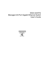 D-Link DGS-3224TG Product Manual