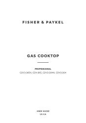 Fisher and Paykel CDV3-365H-N User Guide
