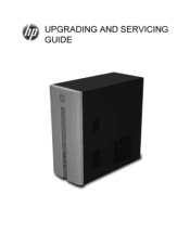 HP Pavilion 550-200 Upgrading and Servicing Guide