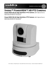 Vaddio PowerVIEW HD-30 User Guide