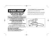 Black & Decker CCS818 Type 1 Manual - CCS818
