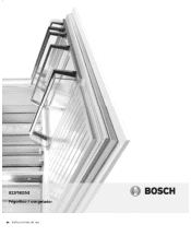 Bosch B22FT80SNS Instructions for Use