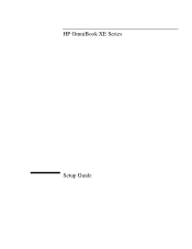 HP OmniBook XE2-DD HP OmniBook XE Series - Setup Guide