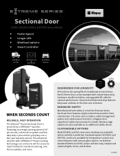 LiftMaster HPH1MC FS Extreme Sectional Flyer