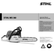 Stihl MS 360 Instruction Manual