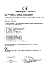 LevelOne GEL-2670 EU Declaration of Conformity