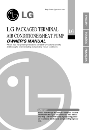 LG LP150CED-Y8 Owner's Manual (English)