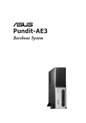 Asus PUNDIT-AE3 Pundit-AE3 User''s Manral for English Edition