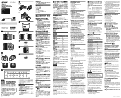 Sony SEL90M28G Operating Instructions