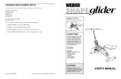 Weider Wecr4306 Instruction Manual