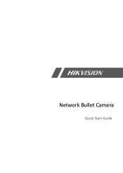 Hikvision DS-2CD2083G0-I Quick Start Guide
