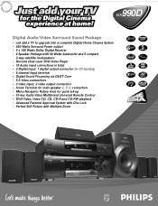 Philips MX990DHT Leaflet