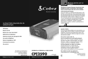 Cobra CPI 2590 CPI 2590 - Spanish