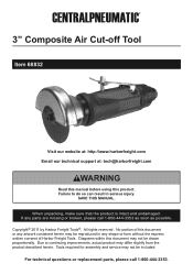 Harbor Freight Tools 68832 User Manual