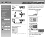 Insignia NS-WBRDVD2 Quick Setup Guide (French)