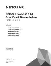 Netgear RN3130 Rackmount Hardware Manual