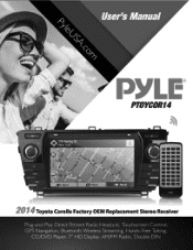 Pyle PTOYCOR14 User Manual