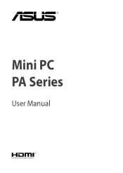 Asus Mini PC ProArt PA90 PA90 Users Manual English