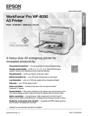 Epson WF-8090 Product Specifications