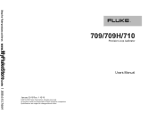 Fluke 710 Product Manual
