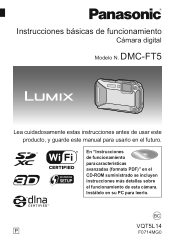 Panasonic DMC-FT5A DMC-FT5A Owner's Manual (Spanish)