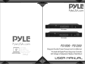 Pyle PS1000 Instruction Manual