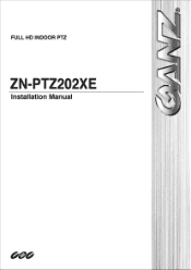 Ganz Security ZN-PTZ202XE Manual