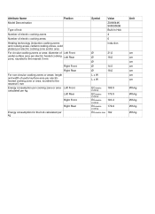 Zanussi ZIAN644K Product information sheet